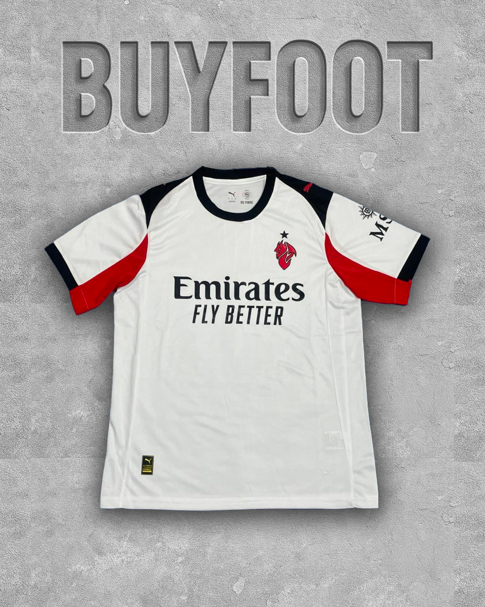 AC Milan 2025-26 Away : Le Diavoletto Blanc, Héritage et Élégance sur le Terrain