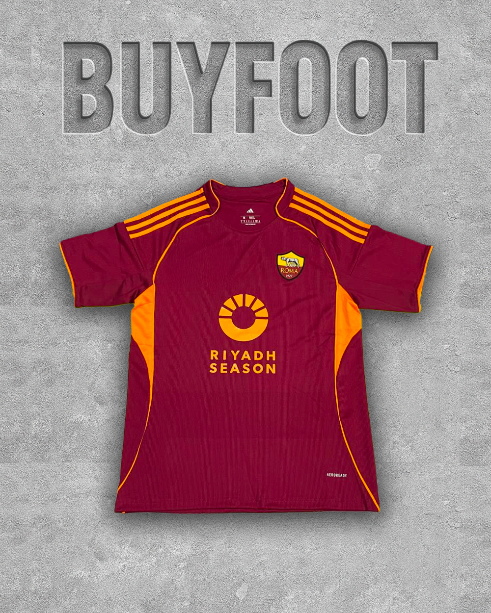 🔴 Maillot Domicile AS Roma 2025/2026