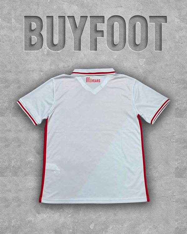 🟥 Maillot Domicile AS Monaco 2024-2025 – L’Intemporel Rouge et Blanc – Image 2