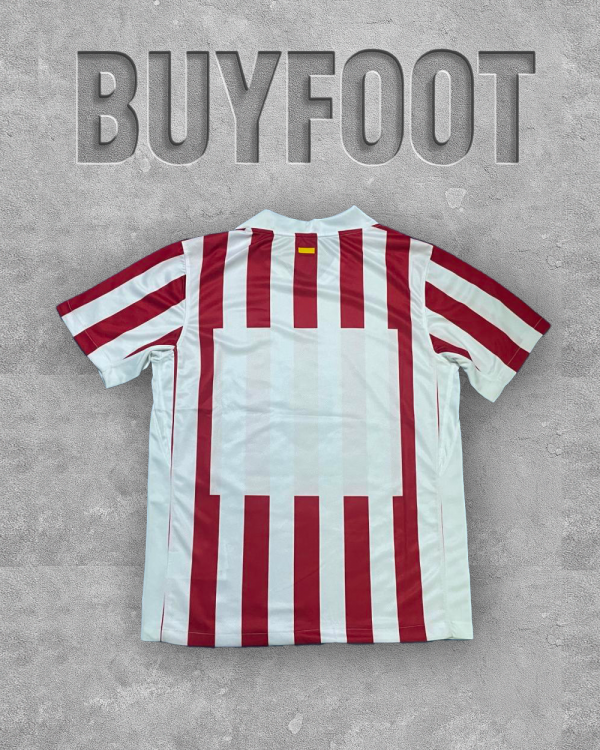 🔴⚪ Maillot Domicile Atlético Madrid 2025/2026 – Rayures rouges et blanches – Version Officielle Stadium – Image 2