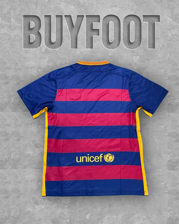 Maillot Domicile FC Barcelone 2015-2016 – L’Âme du Blaugrana – Image 2