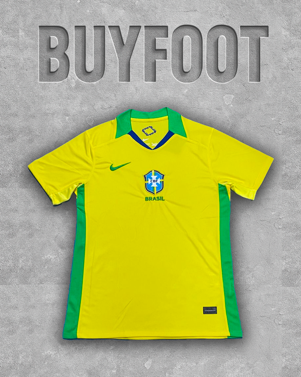 🟡 Maillot Domicile Brésil 2025/2026 – L’Essence de la Seleção