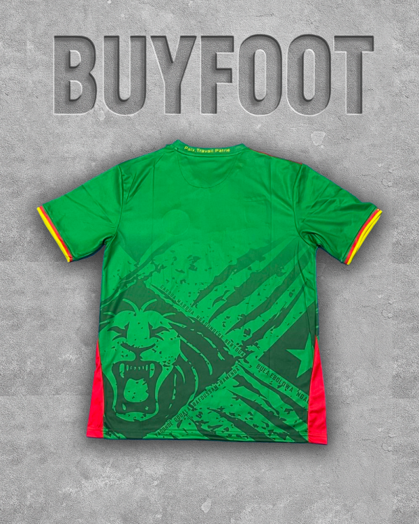 🟢 Maillot Domicile Cameroun 2025/2026 – Vert Indomptable – Image 2