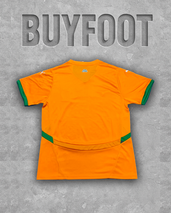 🟠 Maillot Domicile Côte d’Ivoire 2025/2026 – L’Orange de la Nation – Image 2