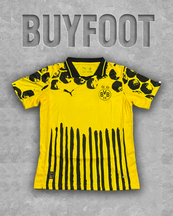 Maillot Domicile Borussia Dortmund 2025‑2026 – Rétro et Audacieux