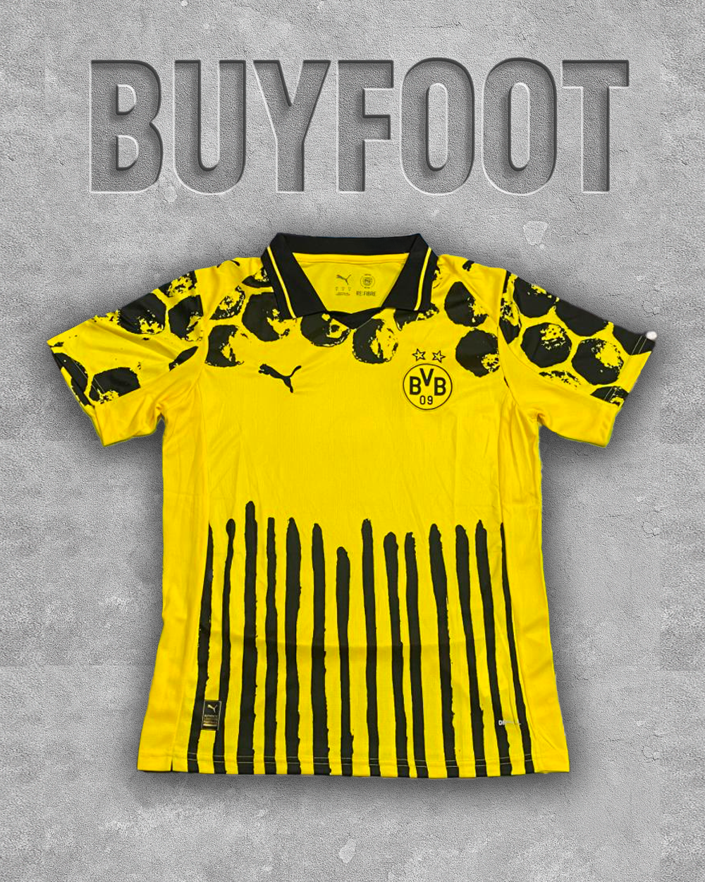 Maillot Domicile Borussia Dortmund 2025‑2026 – Rétro et Audacieux