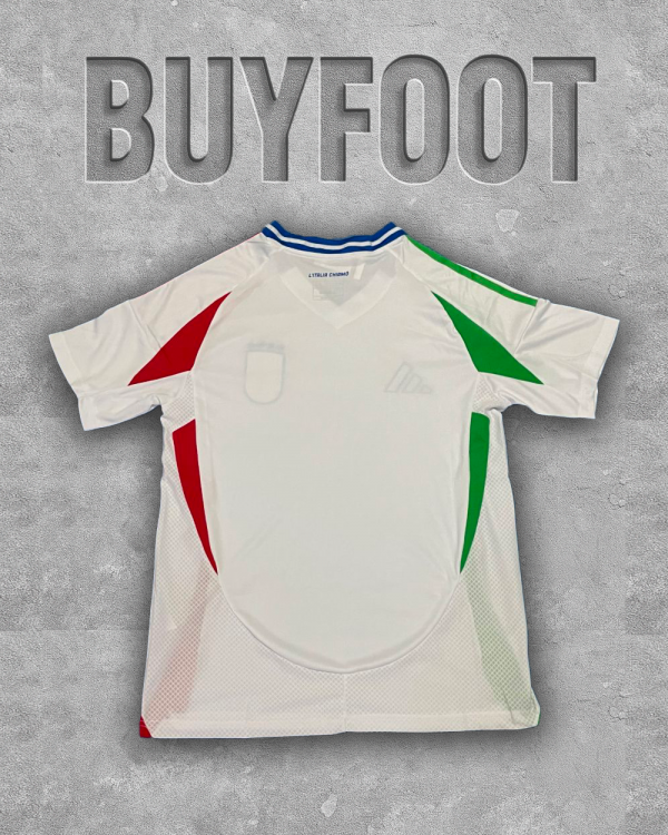 ⚪️ Maillot Extérieur Italie 2024/2025 – L’Élégance Pure des Azzurri – Image 2