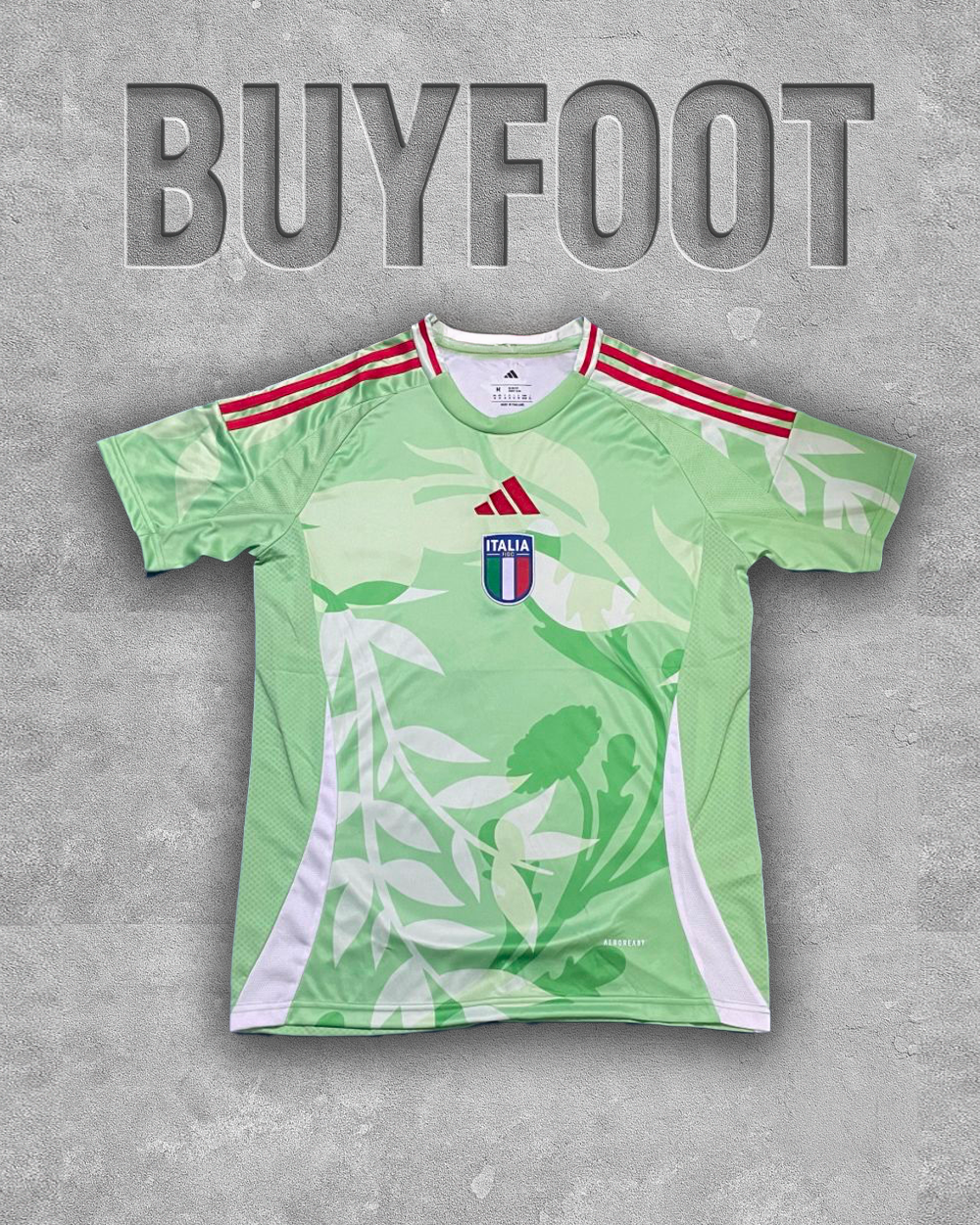 🟢 Maillot Concept Italie 2025/2026 – Le Vert Inédit des Azzurri