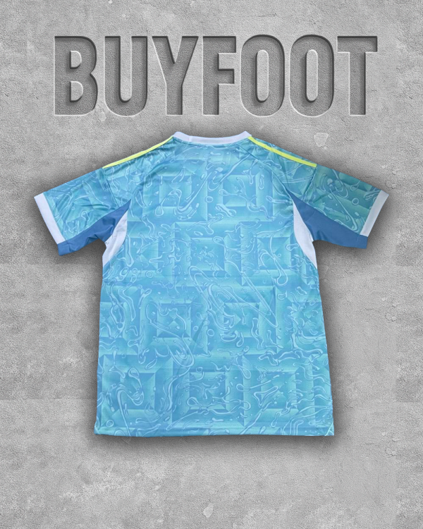 🔵 Maillot Juventus Adidas Performance 2025/2026 – Ash Blue (bleu gris) – Style Casual & Sport – Image 2