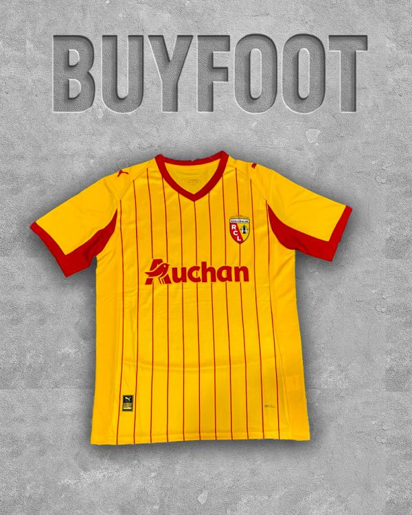 Le Maillot Domicile RC Lens 2025-2026 – Tradition et Modern