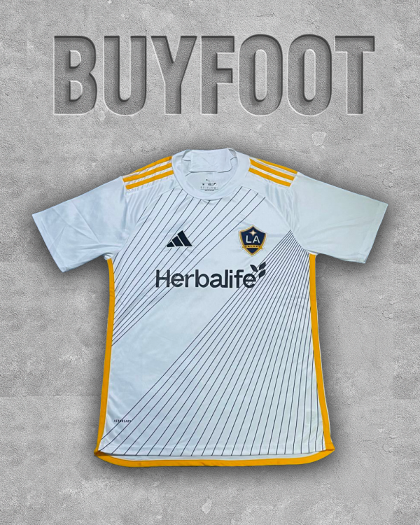 Maillot Domicile Los Angeles Galaxy 2025/2026 – Blanc Classique