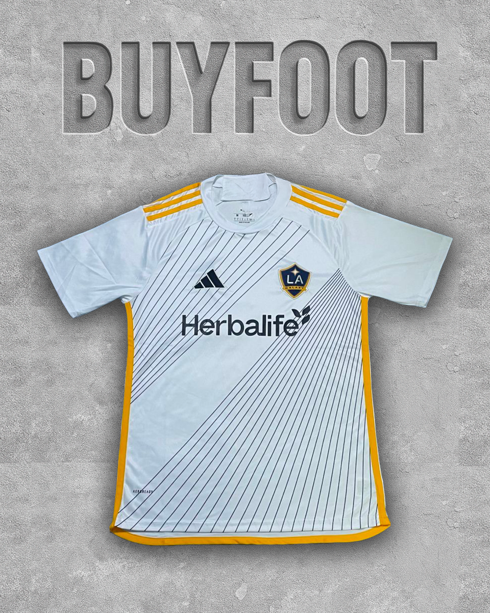 Maillot Domicile Los Angeles Galaxy 2025/2026 – Blanc Classique
