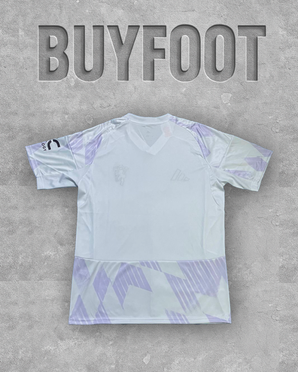 ⚫ Maillot Manchester United Édition Spéciale 2025/2026 – Logo Diable Gris – Image 2
