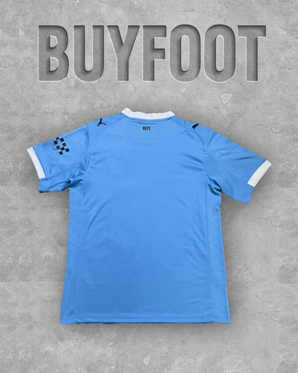 🔵 Maillot Manchester City Domicile 2025/2026 – Sky Blue & Sash Blanc – Version Stadium – Image 2