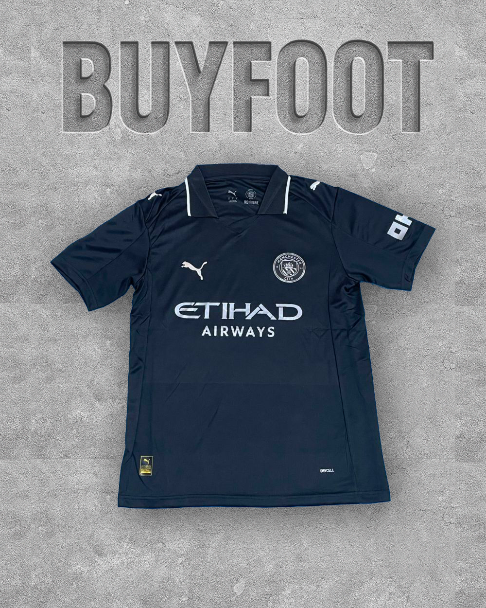 🖤 Maillot Noir Manchester City – Saison 2025/26