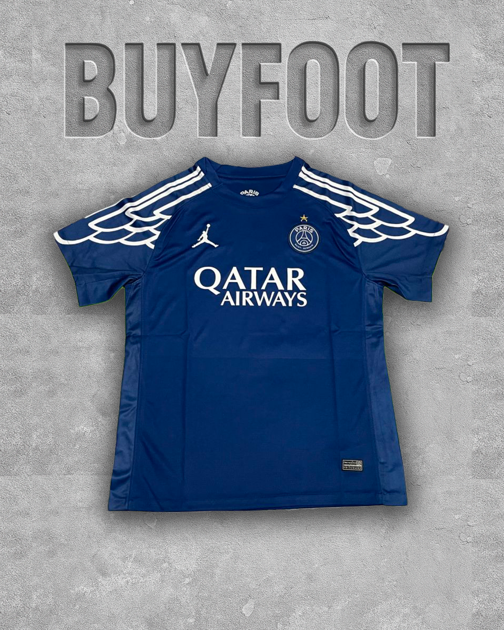 Maillot PSG Jordan Bleu 2025-2026 avec Étoile – Édition Officielle du Champion