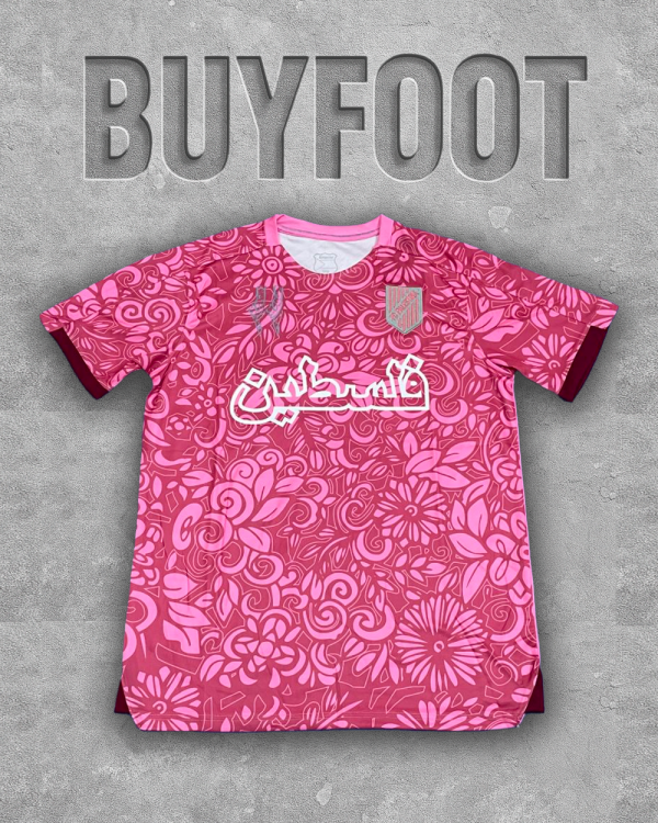 🌸 Maillot Concept Palestine 2025/2026 – Rose de Résistance et d’Espoir