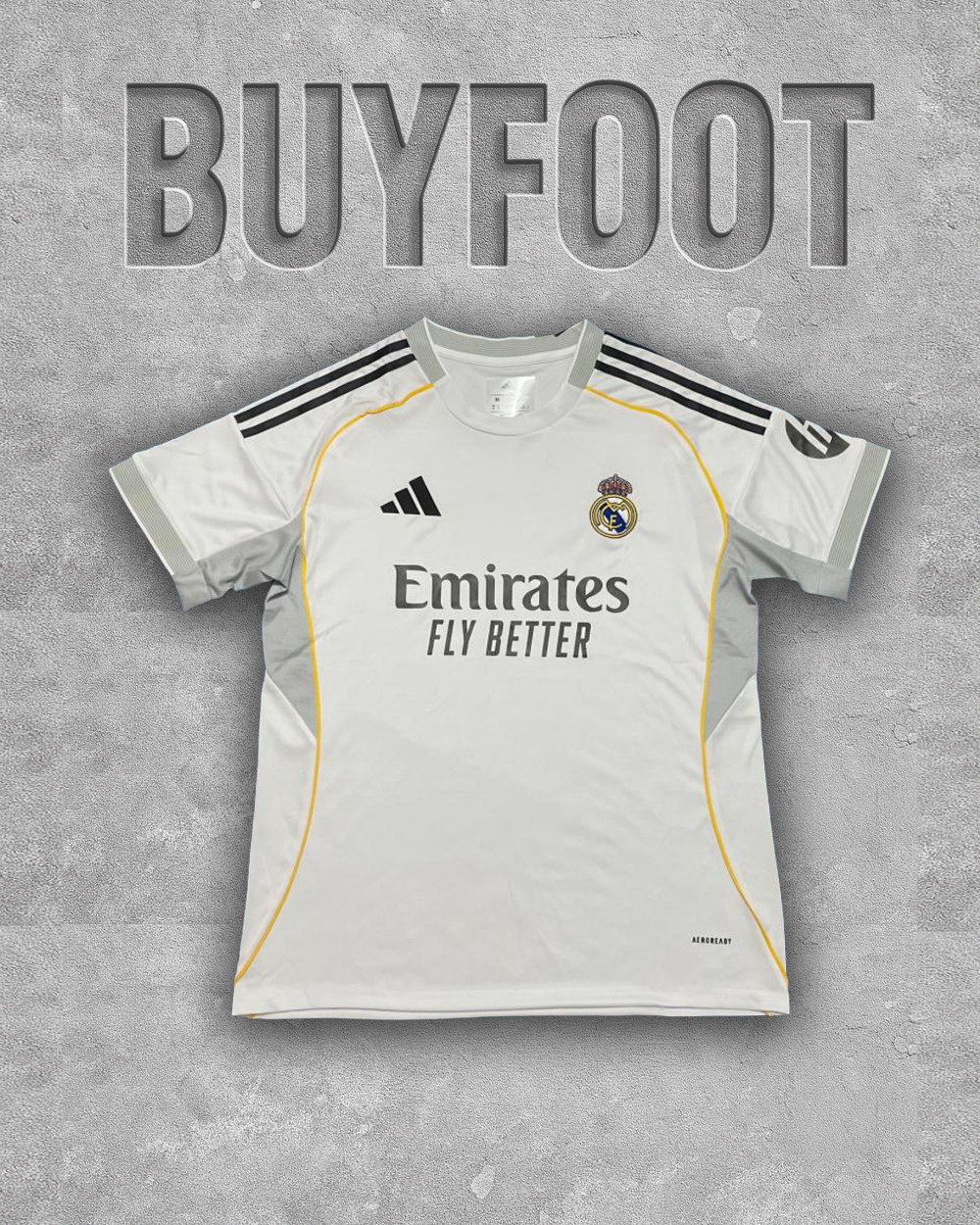 Maillot Domicile Real Madrid 2025/2026