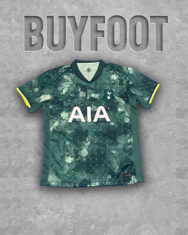 Maillot Away Tottenham Saison 2024-2025 – Vert Officiel