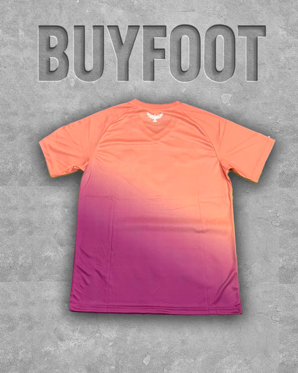 🟠 Maillot Concept 2025/2026 – Orange Flamboyant & Doré, La Force du Soleil Couchant – Image 2