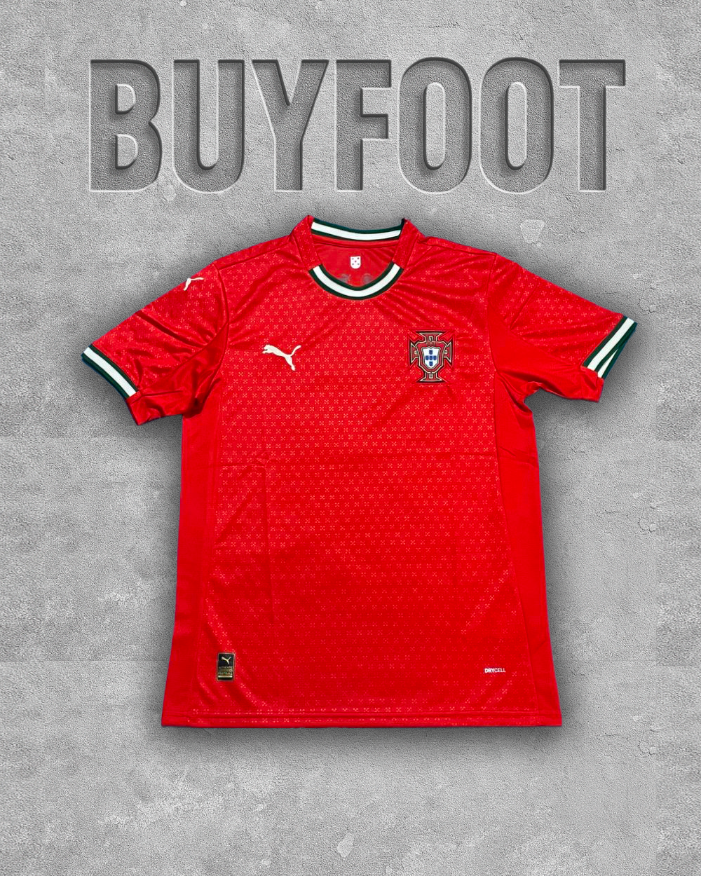 🔴 Maillot Domicile Portugal 2025/2026 – Le Rouge Passion des Lusitaniens