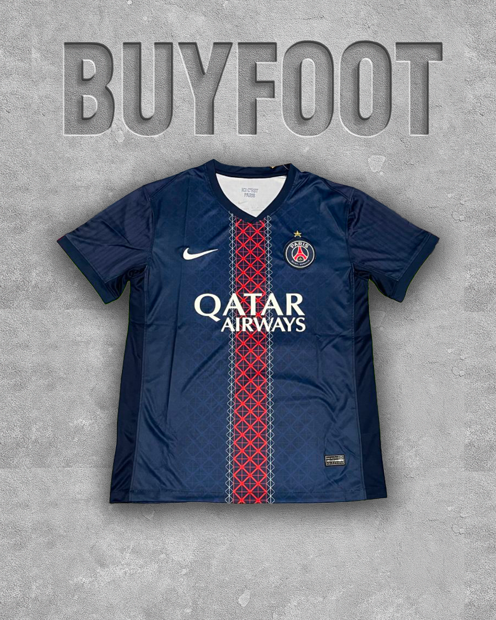 Maillot PSG 2025-2026 avec Étoile – Édition Officielle du Champion