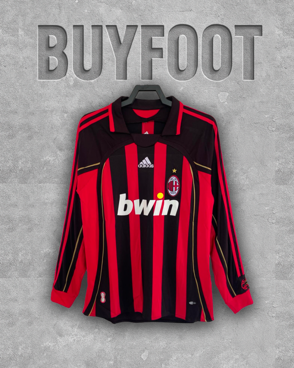 Maillot AC Milan Domicile 2006/2007 Manches Longues