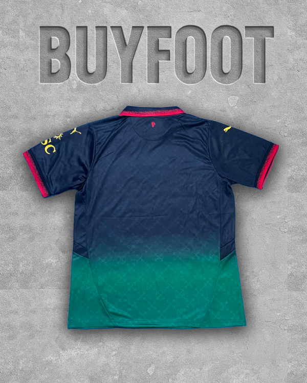 Maillot AC Milan 2025/26 – Concept Bleu Nuit & Vert Émeraude – Image 2