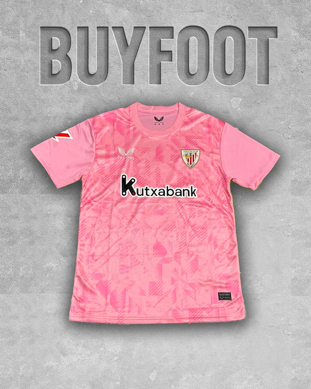 Maillot Third Athletic Bilbao 2025/2026 – Rose Officiel