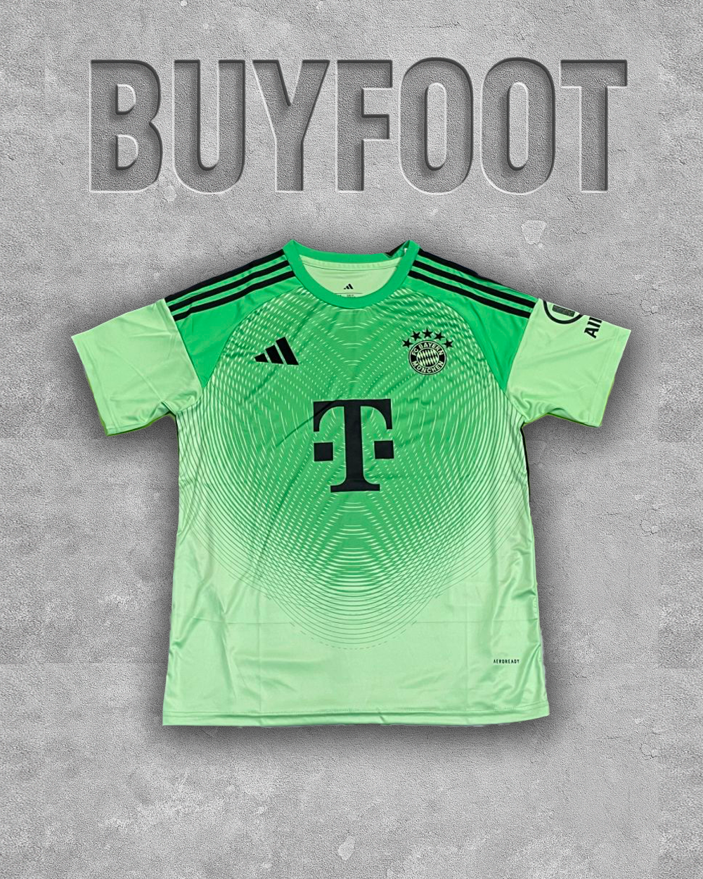 Bayern Munich Gardien 2025/26 – Concept “Emerald Focus”