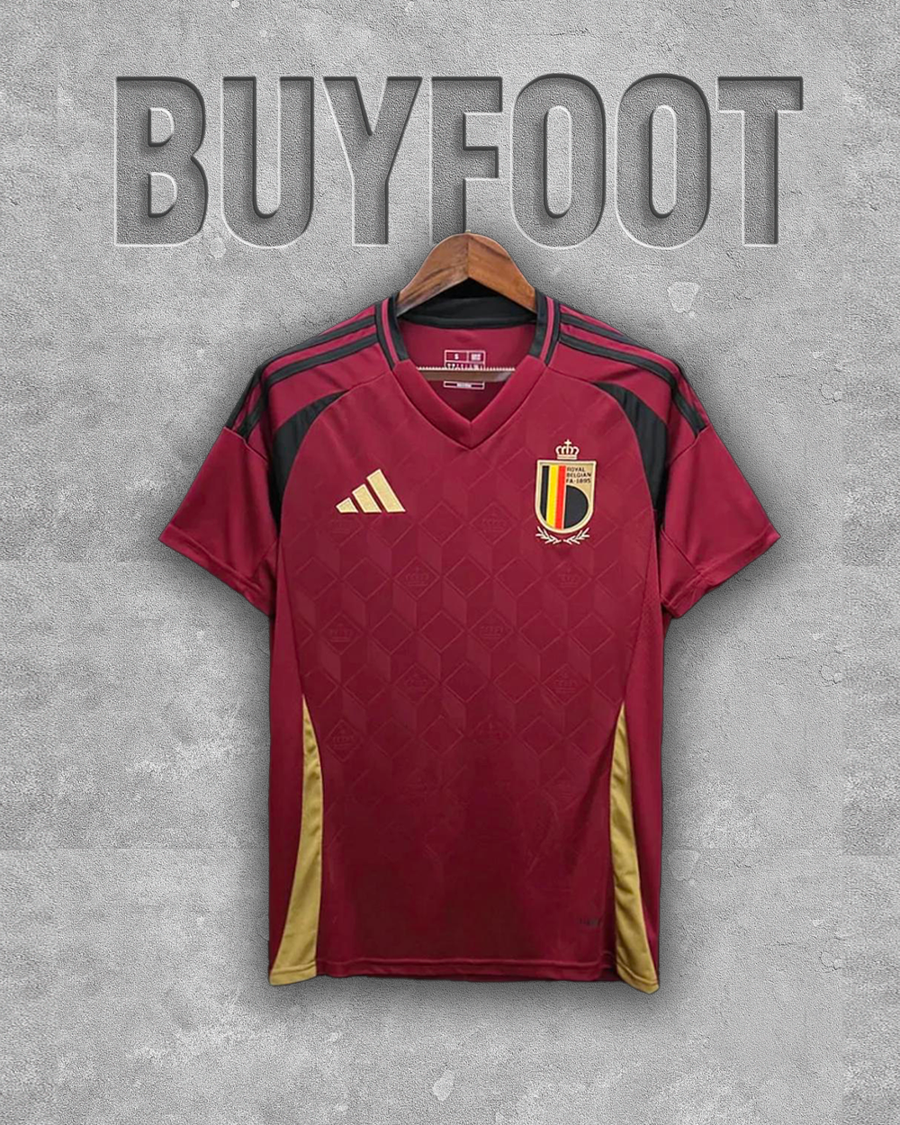 Maillot Belgique 2024 2025 Domicile
