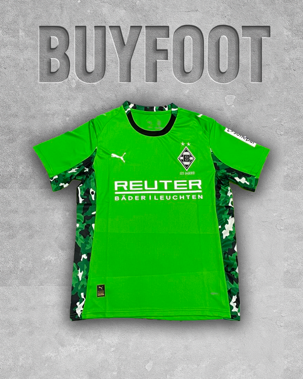 Maillot Extérieur Borussia Mönchengladbach 2025/2026 – Officiel Puma