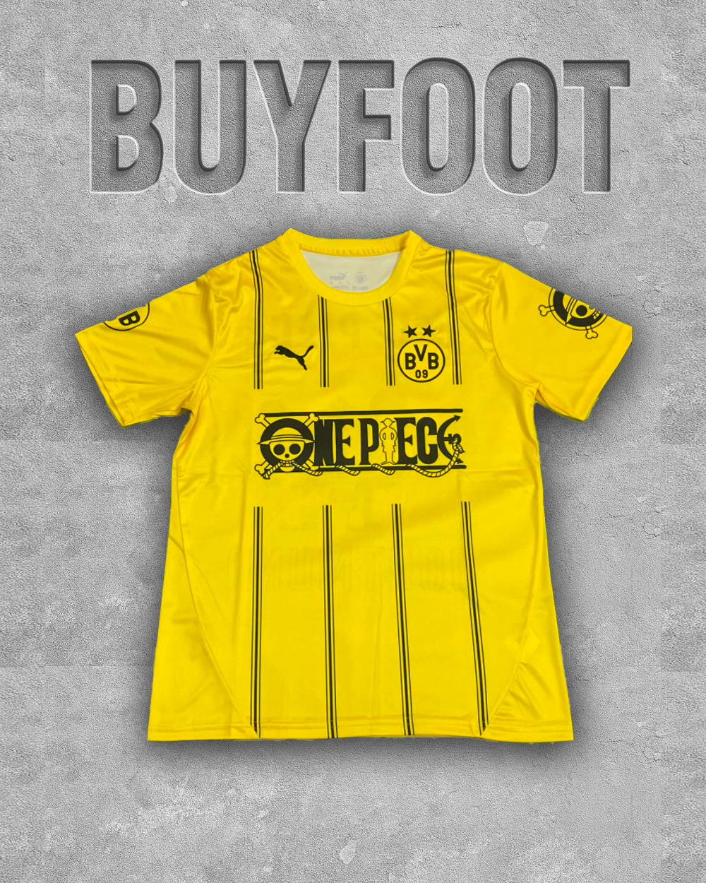 Borussia Dortmund Domicile 2025/26 – Concept “One Piece Edition”