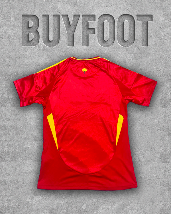 🇪🇸 Maillot Extérieur Espagne 2024/2025 – Rouge et Jaune, L’Âme de la Roja – Image 2