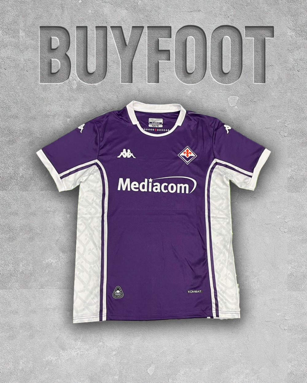Maillot Domicile Fiorentina 2025/2026 – Officiel Kappa