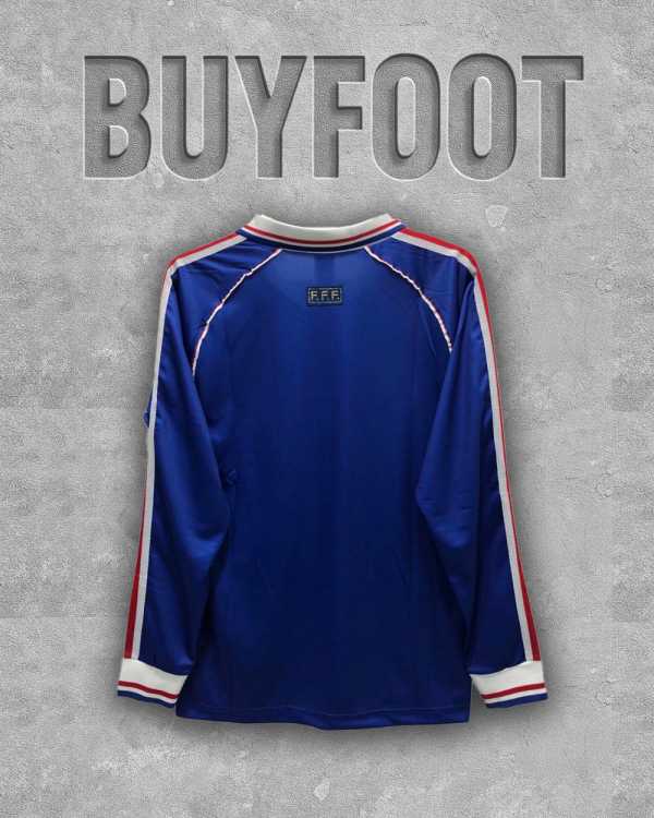 Maillot Rétro France Coupe du Monde 1998 – Domicile – Image 2