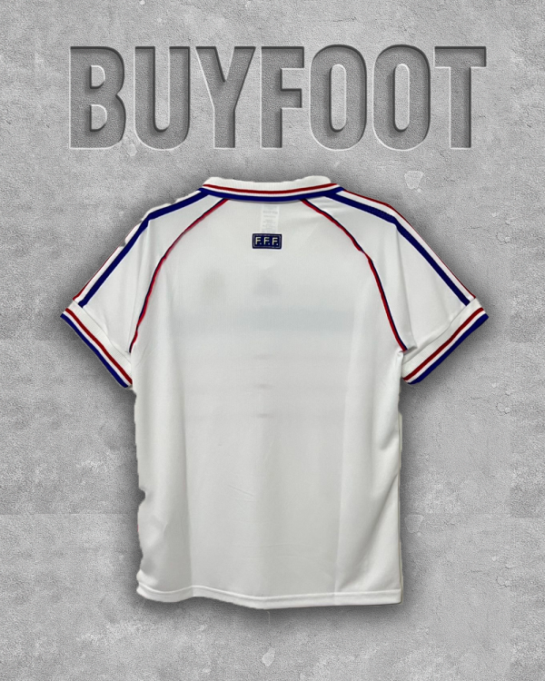 Maillot Rétro France Coupe du Monde 1998 – Extérieur – Image 2