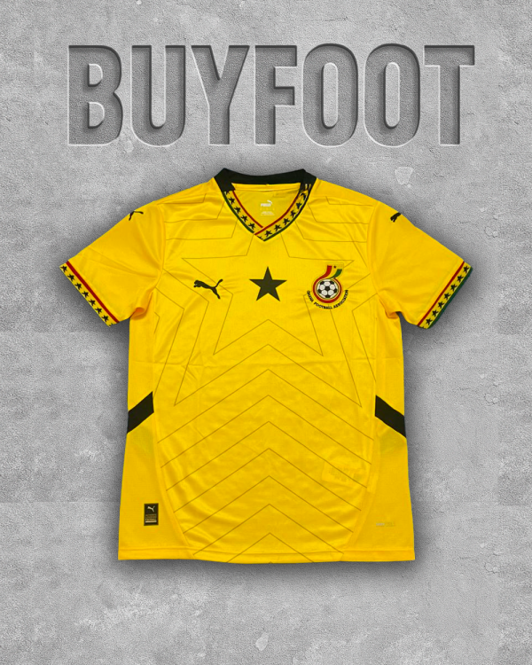 Maillot Ghana 2025/26 – Domicile