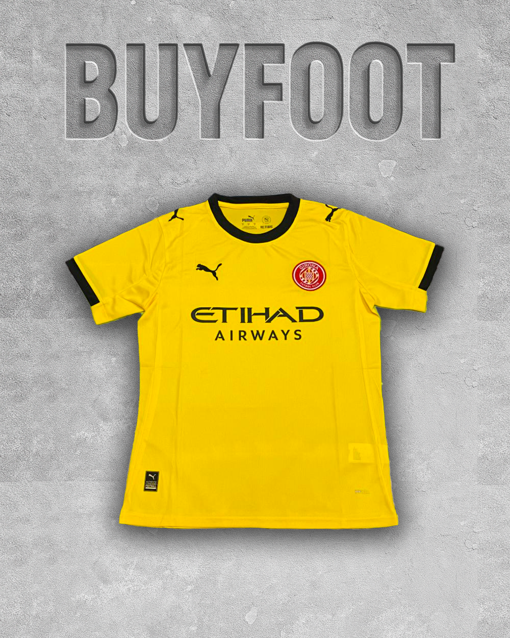Maillot Third Girona FC 2025/2026 – Jaune Officiel