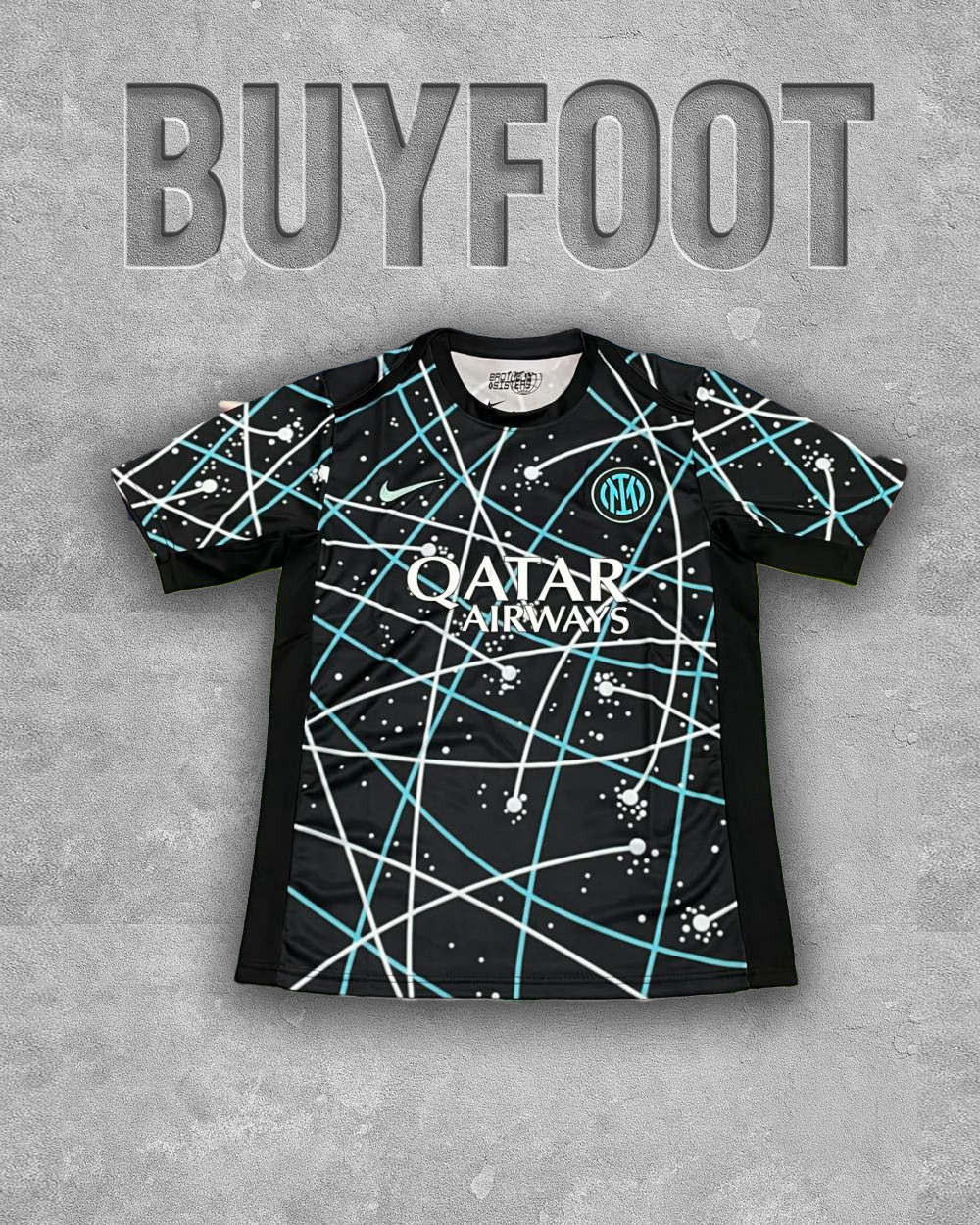 Inter Milan Third 2025/26 – Concept “Neon Web”