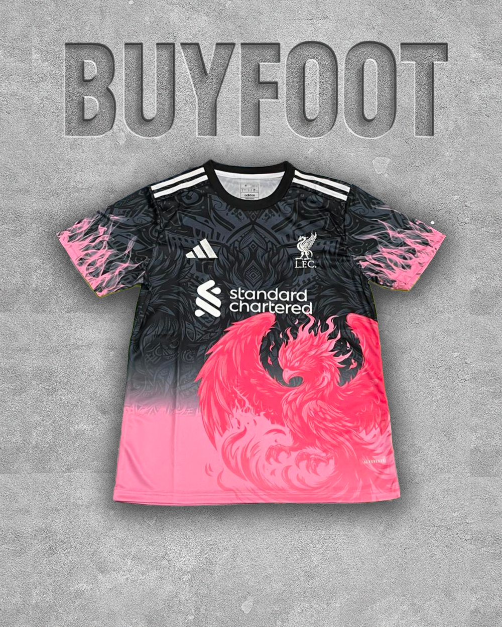 Liverpool Extérieur 2025/26 – Concept “Phoenix Rise