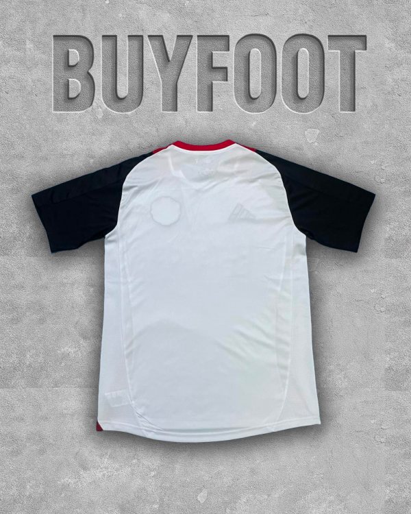 Maillot Extérieur Manchester United 2025/2026 – Blanc, Noir & Rouge – Image 2