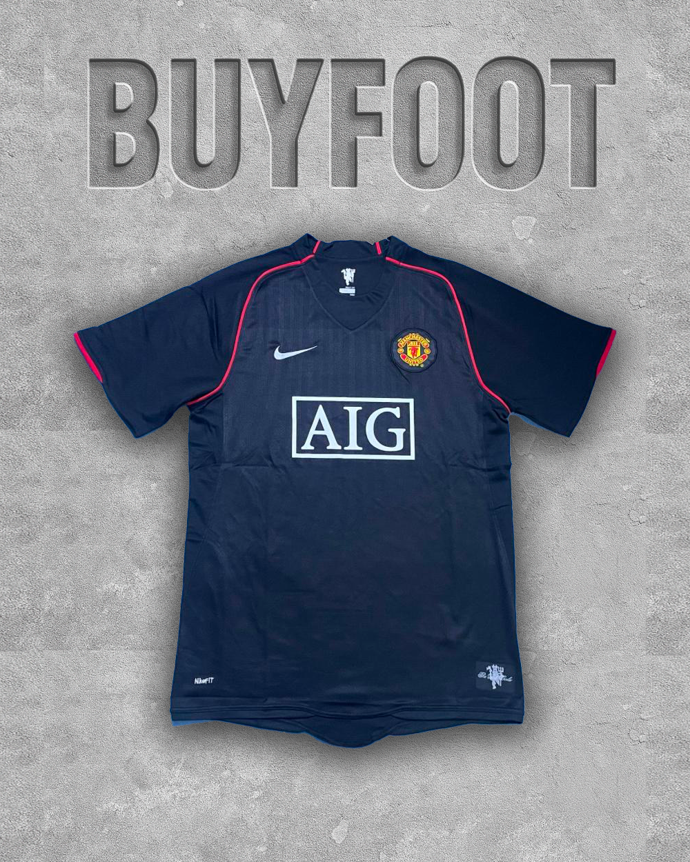 Maillot Manchester United 2007-2008 Extérieur