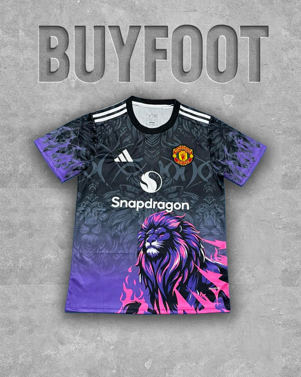 Maillot Manchester United 2025/26 – Édition Spéciale Lion Violet