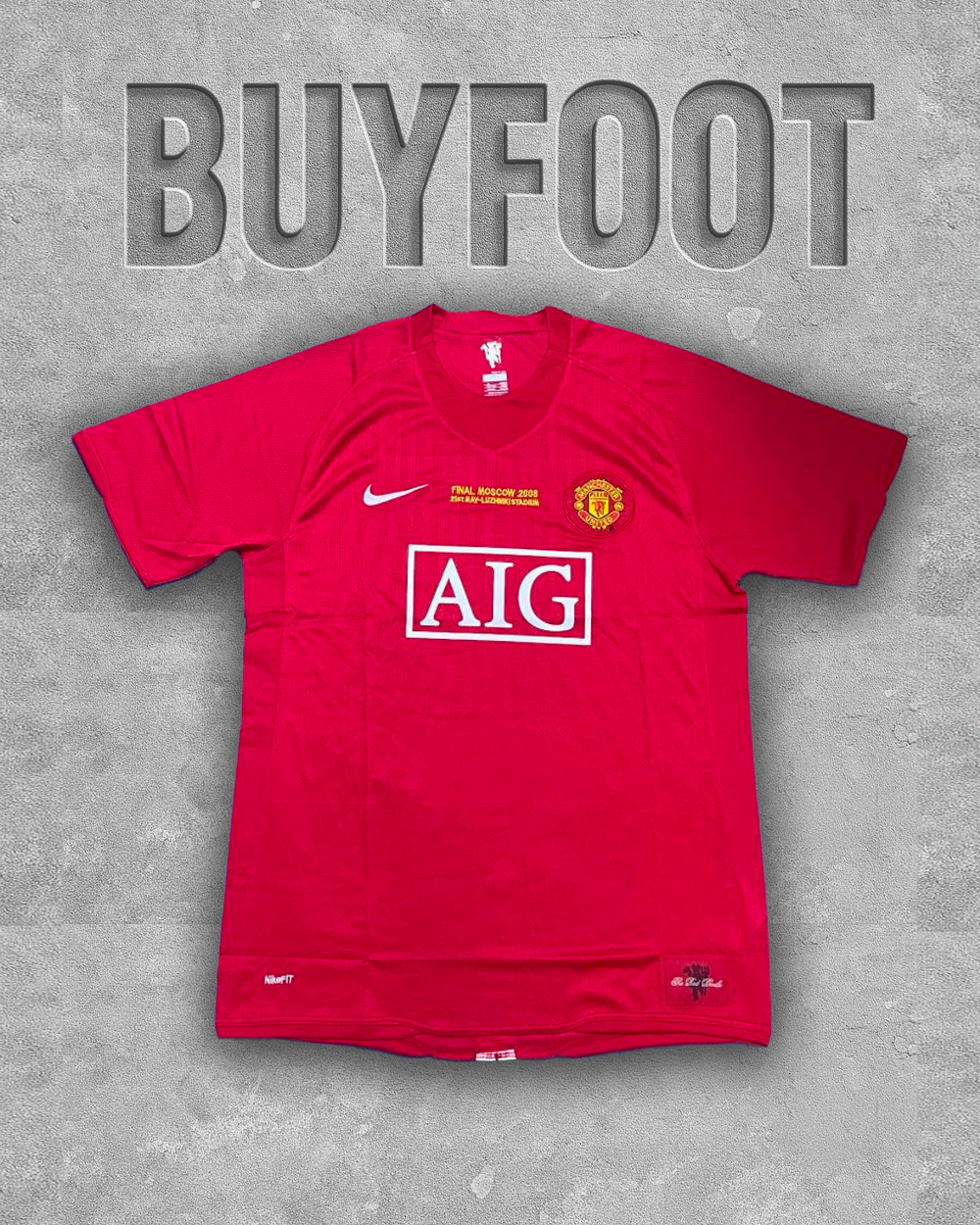 Maillot Manchester United Domicile 2007/2008