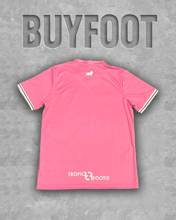 Maillot Concept Maroc 2025/2026 – Rose Pastel et Blanc, La Grâce du Lion de l’Atlas – Image 2