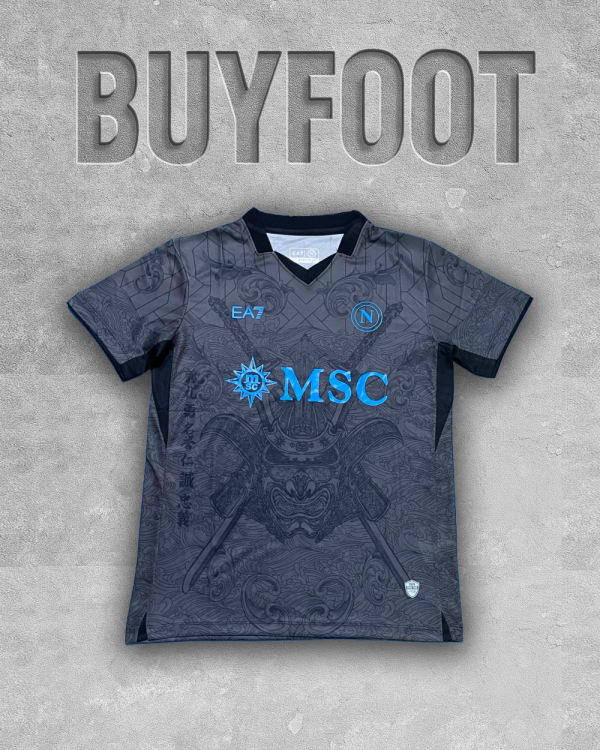 Maillot Spécial SSC Napoli 2025/2026 – Édition Samouraï by EA7