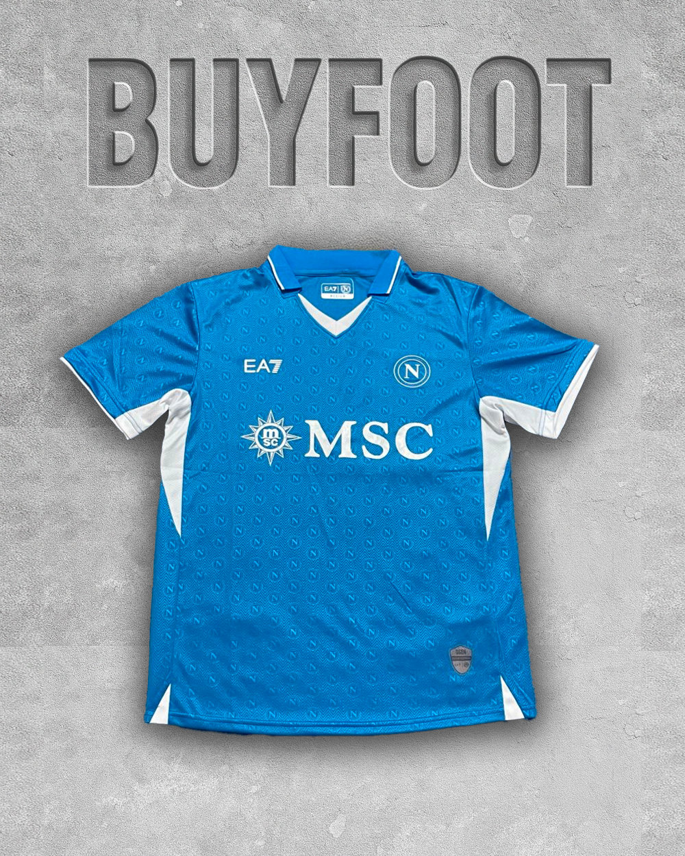 Maillot Domicile SSC Napoli 2025/2026 – Officiel EA7