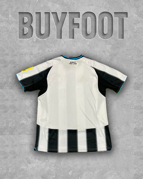 Maillot Domicile Newcastle 2025/2026 – Noir & Blanc (Adidas) – Image 2