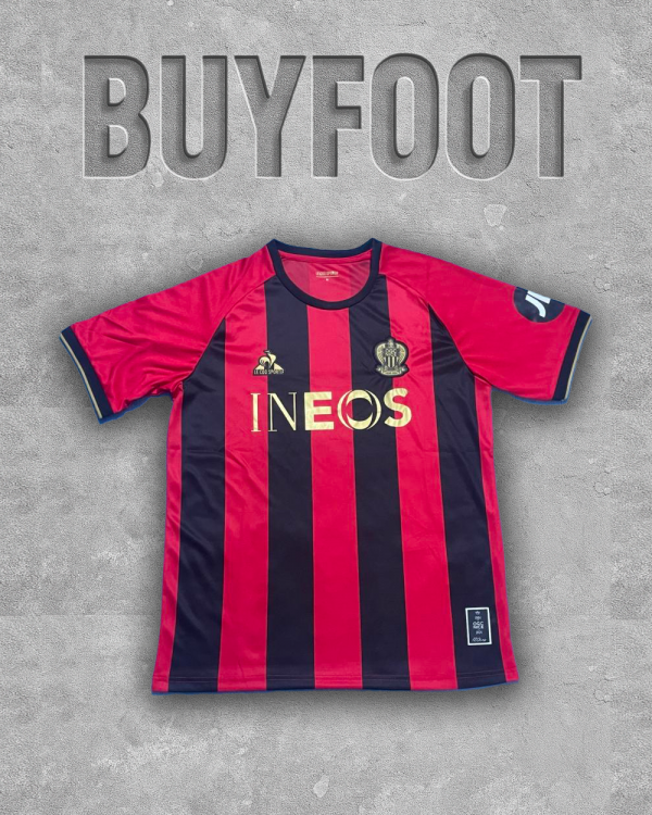 Maillot Domicile OGC Nice 2024/2025 – Officiel